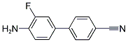 4'-AMINO-3'-FLUORO[1,1'-BIPHENYL]-4-CARBONITRILE Struktur