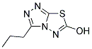 3-PROPYL[1,2,4]TRIAZOLO[3,4-B][1,3,4]THIADIAZOL-6-OL Struktur