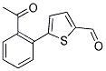 5-(2-ACETYL-PHENYL)-THIOPHENE-2-CARBALDEHYDE Struktur