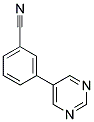 3-(5-PYRIMIDINYL)BENZONITRILE Struktur