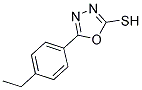 5-(4-ETHYLPHENYL)-1,3,4-OXADIAZOLE-2-THIOL Struktur