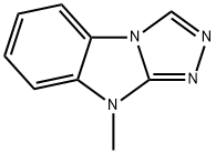 9-METHYL-9H-BENZO[4,5]IMIDAZO[2,1-C][1,2,4]TRIAZOLE Struktur