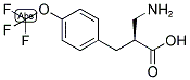 (S)-2-AMINOMETHYL-3-(4-TRIFLUOROMETHOXY-PHENYL)-PROPIONIC ACID Struktur