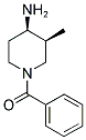 CIS-1-BENZOYL-3-METHYLPIPERIDIN-4-AMINE Struktur