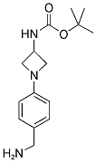 [1-(4-AMINOMETHYL-PHENYL)-AZETIDIN-3-YL]-CARBAMIC ACID TERT-BUTYL ESTER Struktur