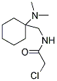 2-CHLORO-N-[[1-(DIMETHYLAMINO)CYCLOHEXYL]METHYL]ACETAMIDE Struktur