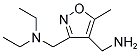 N-([4-(AMINOMETHYL)-5-METHYL-3-ISOXAZOLYL]METHYL)-N-ETHYLETHANAMINE Struktur