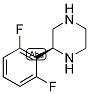 (S)-2-(2,6-DIFLUORO-PHENYL)-PIPERAZINE Struktur