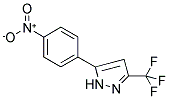 5-(4-NITROPHENYL)-3-(TRIFLUOROMETHYL)PYRAZOLE Struktur