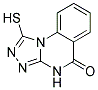 1-MERCAPTO[1,2,4]TRIAZOLO[4,3-A]QUINAZOLIN-5(4H)-ONE Struktur