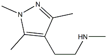 METHYL-[2-(1,3,5-TRIMETHYL-1H-PYRAZOL-4-YL)-ETHYL]-AMINE Struktur