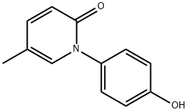 N-(4-HYDROXYPHENYL)-5-METHYL-2-1H-PYRIDONE Struktur