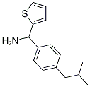 (4-ISOBUTYLPHENYL)(THIEN-2-YL)METHYLAMINE Struktur