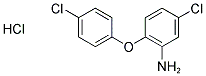 5-CHLORO-2-(4-CHLOROPHENOXY)ANILINE HYDROCHLORIDE Struktur