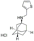 N-(THIEN-2-YLMETHYL)ADAMANTAN-1-AMINE HYDROCHLORIDE Struktur