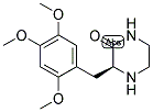 (S)-3-(2,4,5-TRIMETHOXY-BENZYL)-PIPERAZIN-2-ONE Struktur