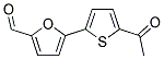 5-(5-ACETYL-2-THIENYL)-2-FURALDEHYDE Struktur