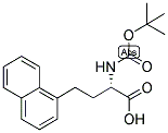 (S)-2-TERT-BUTOXYCARBONYLAMINO-4-NAPHTHALEN-1-YL-BUTYRIC ACID Struktur