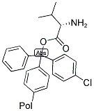 H-VAL-2-CLTRT RESIN Struktur