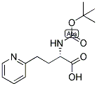 (S)-2-TERT-BUTOXYCARBONYLAMINO-4-PYRIDIN-2-YL-BUTYRIC ACID Struktur