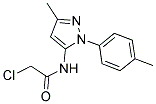 2-CHLORO-N-[3-METHYL-1-(4-METHYLPHENYL)-1H-PYRAZOL-5-YL]ACETAMIDE Struktur