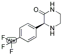 (S)-3-(4-TRIFLUOROMETHYL-PHENYL)-PIPERAZIN-2-ONE Struktur