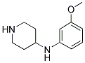 (3-METHOXY-PHENYL)-PIPERIDIN-4-YL-AMINE Struktur