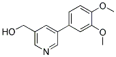 [5-(3,4-DIMETHOXYPHENYL)PYRIDIN-3-YL]METHANOL Struktur