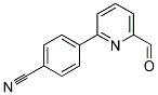 4-(6-FORMYLPYRIDIN-2-YL)BENZONITRILE Struktur