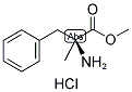 ALPHA-METHYL-L-PHENYLALANINE METHYL ESTER HYDROCHLORIDE Struktur