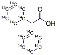 DIPHENYLACETIC ACID [RING-14C(U)] Struktur