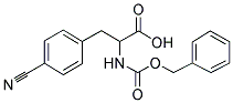 CBZ-DL-4-CYANOPHENYLALANINE Struktur