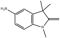 5-AMINO-2-METHYLENE-1,3,3-TRIMETHYLINDOLINE Struktur