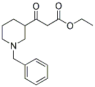 3-(1-BENZYL-PIPERIDIN-3-YL)-3-OXO-PROPIONIC ACID ETHYL ESTER Struktur