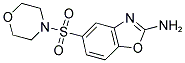 5-(MORPHOLIN-4-YLSULFONYL)-1,3-BENZOXAZOL-2-AMINE Struktur