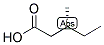 (R)-3-METHYL-PENTANOIC ACID Struktur