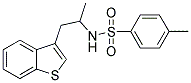 N-[2-(1-BENZOTHIEN-3-YL)-1-METHYLETHYL]-4-METHYLBENZENESULFONAMIDE Struktur