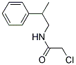 2-CHLORO-N-(2-PHENYLPROPYL)ACETAMIDE Struktur