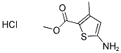 METHYL 5-AMINO-3-METHYLTHIOPHENE-2-CARBOXYLATE HYDROCHLORIDE Struktur