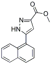 5-NAPHTHALEN-1-YL-1H-PYRAZOLE-3-CARBOXYLIC ACID METHYL ESTER Struktur