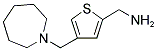 [4-(1-AZEPANYLMETHYL)-2-THIENYL]METHANAMINE Struktur