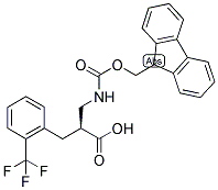 (S)-2-[(9H-FLUOREN-9-YLMETHOXYCARBONYLAMINO)-METHYL]-3-(2-TRIFLUOROMETHYL-PHENYL)-PROPIONIC ACID|