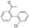 1-(2'-CHLORO[1,1'-BIPHENYL]-2-YL)ETHANONE Struktur