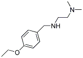 N1-(4-ETHOXYBENZYL)-N2,N2-DIMETHYLETHANE-1,2-DIAMINE Struktur