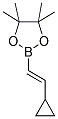 (E)-2-CYCLOPROPYLVINYLBORONIC ACID PINACOL ESTER Struktur