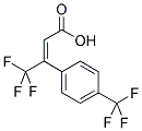 4,4,4-TRIFLUORO-3-(4-TRIFLUOROMETHYL-PHENYL)-BUT-2-ENOIC ACID Struktur