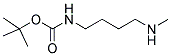 1-METHYLAMINO-4-BOC-AMINOBUTANE Struktur