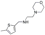 N-((5-METHYLTHIEN-2-YL)METHYL)-2-MORPHOLIN-4-YLETHANAMINE Struktur