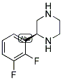 (S)-2-(2,3-DIFLUORO-PHENYL)-PIPERAZINE Struktur