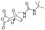 1-TERT-BUTYL-3-(3,5-DIOXO-4,10-DIOXA-TRICYCLO[5.2.1.0(2,6)]DEC-8-EN-1-YLMETHYL)-UREA Struktur